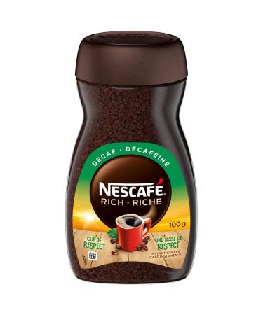 NESCAF RICH Decaffeinated, Instant Coffee 100g