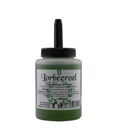 NATUSAT laurel oil - for hoof care in horses the hoof oil can prevent the brittleness of the hoof horn - 450 ml 500 ml (1 pack)