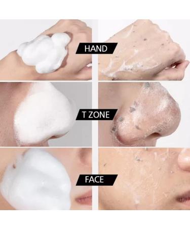 Facial Mousse Exfoliating Peeling Gel - Deep Clean & Moisturizing Face Scrub for All Skin Types - 60ML - Buy Online on SooperMarket.com