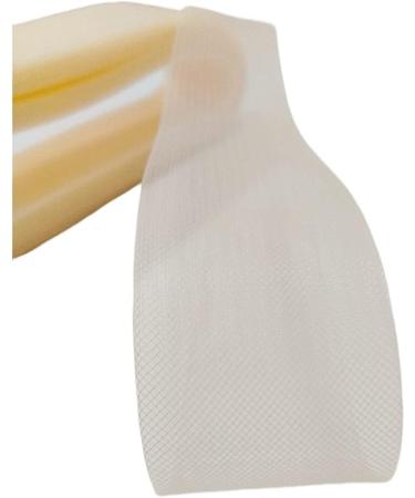 Abbaoww 50 Yards Soft Horsehair Braid 2 Inch for Wedding Dress Sewing - Ivory - Buy Online on SooperMarket.com