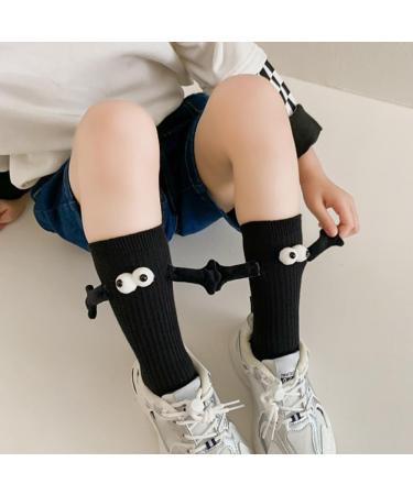 Hand in Hand Children's Socks - Magnetic Cute and Funny Yellow Fashion - 1 Pair - Buy Online on SooperMarket.com