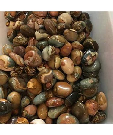 3pc Natural Minerals Ocean Jasper Palm Size Tumbled Stones for Decoration - Buy Online on SooperMarket.com