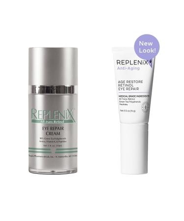 Replenix Anti-Wrinkle Retinol Eye Repair - Dark Circle & Fine Line Treatment - Buy Online on SooperMarket.com