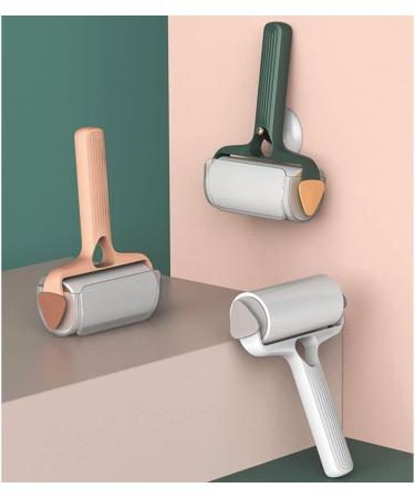 Extra Sticky Lint Roller for Pets - 420 Sheets 1 Handle & 7 Refill Rolls - Dog & Cat Fur Removal Tool with Transparent Cover - White - Buy Online on SooperMarket.com
