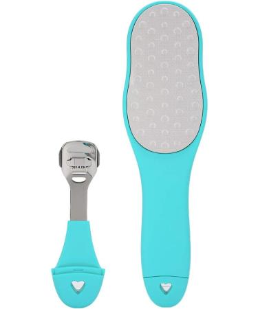 Professional 2-in-1 Double-Sided Foot Scraper & Peeling Tool for Dead Skin Removal - Green Footfish Pedicure Tool - Buy Online on SooperMarket.com