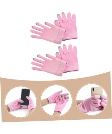 minkissy 10 Pairs Moisturizing Gloves Gels Hand Cover Moisturizing Gel Gloves for Dry Hands Cotton Gloves for Dry Hands Gels Gloves Skin Care Gloves Essential Oil Pink Lotion Polyester Miss - Buy Online on SooperMarket.com