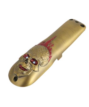Professional Hair Clipper Front Cover - Electric Hair Cutter Trimmer Protective Casing for WAHL (Skull Gold - Buy Online on SooperMarket.com