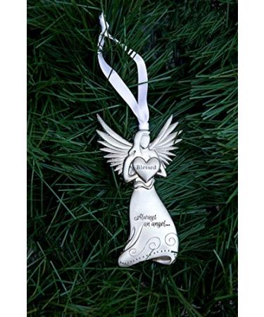Dedication Gift Guardian Angel Medallion Ornament - Symbolic & Thoughtful Present - Buy Online on SooperMarket.com