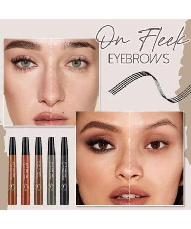 Roterale Eyebrow Pen - Roterale Eyebrow Pencil Waterproof Roterale 4-Tip Microblade Brow Pen 4Pack Roterale Eyebrow Pen Waterproof (Light Brown-4pcs) - Buy Online on SooperMarket.com