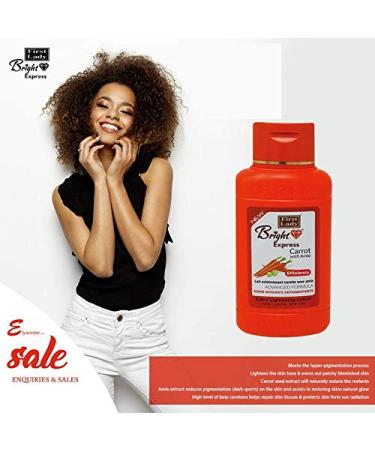 Bright Express Carrot & Amla Skin Lightening Body Lotion 500ml - Best for Radiant Skin | International Shipping - Buy Online on SooperMarket.com
