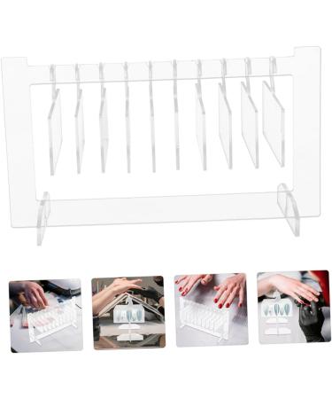 PLAFOPE 2 Sets Nail Display Board Nail Tips Display Holder Nail Art Display Holder False Nail Display Stand Nail Charm Storage Holder Manicure Supplies Nail Art Decor Manicure Art Supply - Buy Online on SooperMarket.com