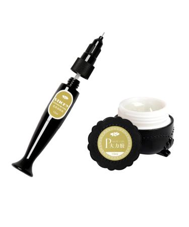 FOMIYES 2 Sets Nail Paste Gel Nails Gel Scrpbooking Glue Stick Nail Art Extension Builder Nail Drill Glue Nail Gem Glue Filling Glue Pen Nail Accessories Second Generation Manicure - Buy Online on SooperMarket.com