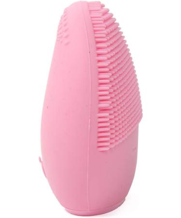 Mini Silicone Facial Cleansing Brush - FEITA Waterproof Silicon Face Cleaner and Electric Masager System for All Skin Types (Pink) - Buy Online on SooperMarket.com