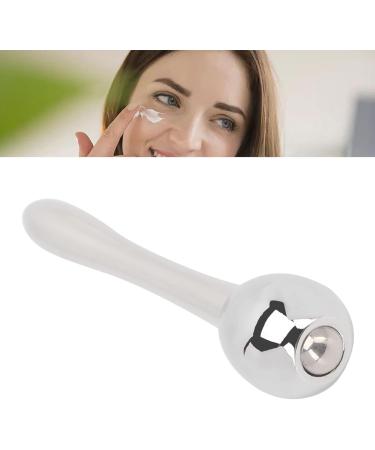 Eye Roller 2-in-1 Design Eye Cream Applicator and Ice Roller Silver Ergonomic Eye Cream Applicator Roller for Reducing Puffiness - Buy Online on SooperMarket.com