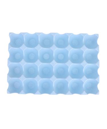 OSALADI Box Egg Holder Organizer Refrigerator Egg Holder Container Egg Tray Blue 29*19CM