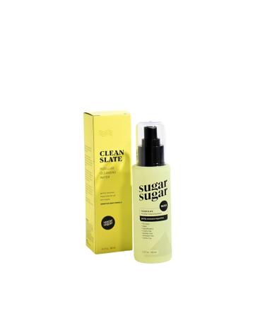 Buy Sugar Sugar Wax Clean Slate Micellar Cleansing Water | Vegan Hypoallergenic Makeup Remover & Toner - International Shipping Available - Buy Online on SooperMarket.com