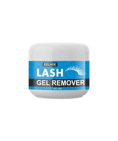 SURORAIN Eyelash Extension Remover Cream, Quickly Dissolve Eyelash Glue Professional Lash Adhesive Remover Gentle and Comfortable without Irritation No Damage To Natural Lashes for Women-30g