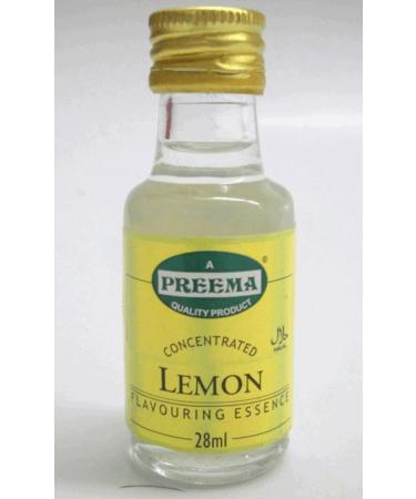 Preema | Lemon Flavouring Essence 12X28ml | Prefect For Baking | Halal | Premium Quality - Buy Online on SooperMarket.com