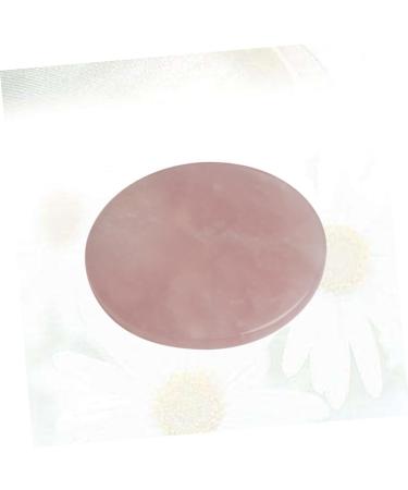 Mikinona 1pc Jade Stone for Lashing Eyelash Jade Stone for Lash Glue Lash Trays Epoxy Gouache Gasket Lash Glue Holder Jade Stone Lash Extensions Jade for Lashing Lash Stone Tool Pink Round - Buy Online on SooperMarket.com