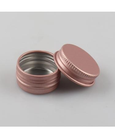 Buy 12 Pack 5ml Matt Pink Aluminum Screw Cap Cans - Perfect for Cosmetics | International Shipping - Buy Online on SooperMarket.com