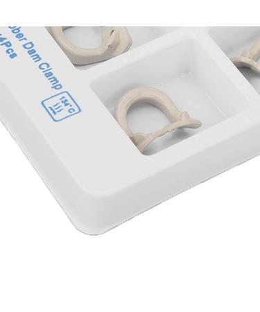 4 Professional Tooth Matrices & DAM Clamp-Barrier Clips - Enhance Dental Care Accessories - Buy Online on SooperMarket.com