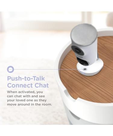 Hubble Connected Dual Camera Baby Monitor with AI Motion Tracking and Night Vision - 5 Screen, Remote Pan Tilt Zoom, Room Temperature Sensor - Buy Online on SooperMarket.com