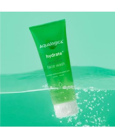 Hydrate+ Face Wash | Gentle Deep Cleansing & Hydration | Hyaluronic Acid & Coconut Water | Unisex Facial Cleanser for All Skin Types - 3.38 Fl Oz - Buy Online on SooperMarket.com