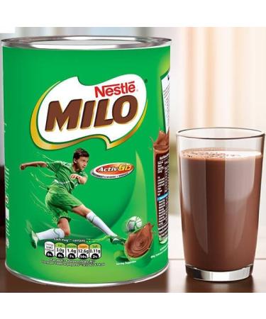 Milo Instant Malt Chocolate Drinking Powder Tin - 400g (Pack of 6) | Nourishing and Delicious Chocolate Malt Drink - Buy Online on SooperMarket.com