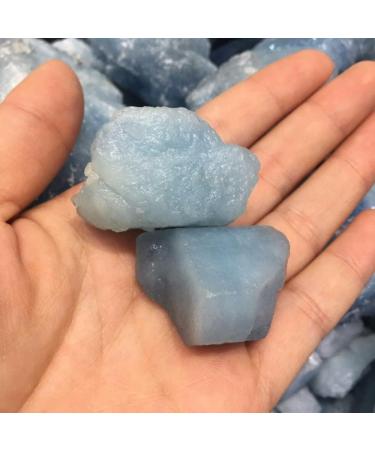 Crystal Natural raw Aquamarine Quartz Crystal Rough Rock Gemstone Natural Gemstones and Minerals Suitable for Home Office Decoration FZUGEDRLI - Buy Online on SooperMarket.com