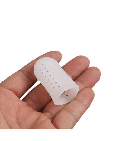 EXCEART 6 Pairs Gel Toe Caps - Breathable Silicone Toe Protectors for Blisters, Corns, Calluses (S) - Buy Online on SooperMarket.com