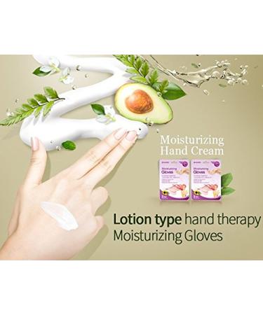 Epielle Moisturizing Hand Masks (6pk) | Hydrating Spa Gloves for Dry Hands | Sunflower Seed Oil, Avocado Oil, Vitamin E | Beauty & Skincare Gift - Buy Online on SooperMarket.com