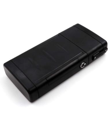 CUESOUL ANTIE Hard Dart Case - Holds 6 Steel/Soft Tip Darts, Extra Tips, Shafts & Flights - Durable Solid Black Design - Buy Online on SooperMarket.com