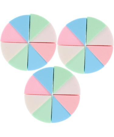 minkissy 9 Sets Triangular Sponge Puff Makeup Sponge Emulsion Girl Wedge Shape - Buy Online on SooperMarket.com