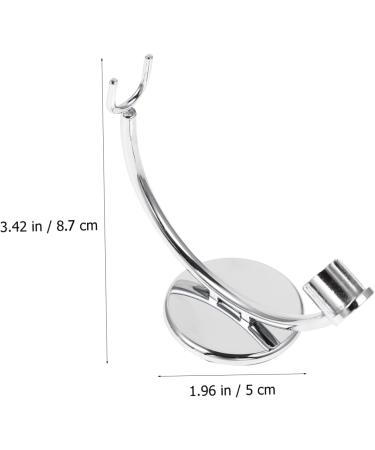 Premium Brush Holder & Razor Stand - Stable Safety Tool for Beard Shaving | Ideal Bathroom Storage for Men - Buy Online on SooperMarket.com