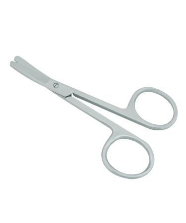 Spire Tools Baby Children's Kids Nail Scissors Safe Women Ladies toenails Manicure Multi-Purpose Stainless Steel Cuticle Pedicure Beauty Men Grooming Kit Eyebrow Eyelash Dry Skin Curved Blade