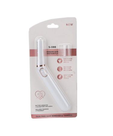 Dekaim bikini razor dry use safe angled fit portable electrical bikini trimmer with LED light for women