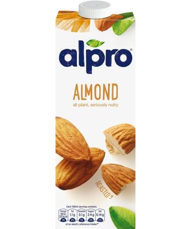 Alpro Almond Plant-Based Long Life Drink Vegan & Dairy Free 1L (Pack of 8) & Soya Plant-Based Long Life Drink Vegan & Dairy Free 1L (Pack of 8) + Plant-Based Long Life Drink - Buy Online on SooperMarket.com