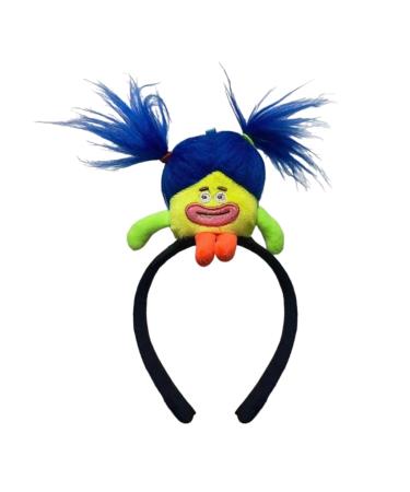 JSGHGDF Creative Sausage Mouth Hairband Women Student Photography Hairband Stuffed Shape Headbands for Washing Face Ugly Doll Doll Dark