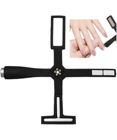 5 in 1 Cat Eye Magnet Uv Gel Nail Polish Magnet Wand Multifunctional Nail Magnetic Stick for Manicure Art Nail Cat Eye Tools Black - Buy Online on SooperMarket.com