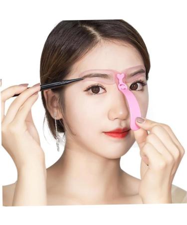 Eyebrows Grooming Stencil Kit Brow Stencils Eyebrow Makeup 4PCS/SET Shaping Templates Reusable Eyebrow Drawing Guide Card Brow Shaping Template DIY Makeup Tools - Buy Online on SooperMarket.com