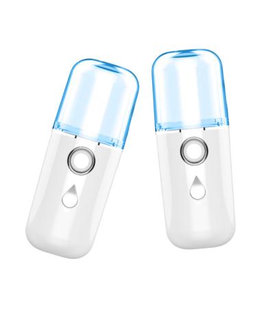 PLAFOPE Humidifer White Face Humidifier Handheld Sprayer Portable Humidifiers Plastic