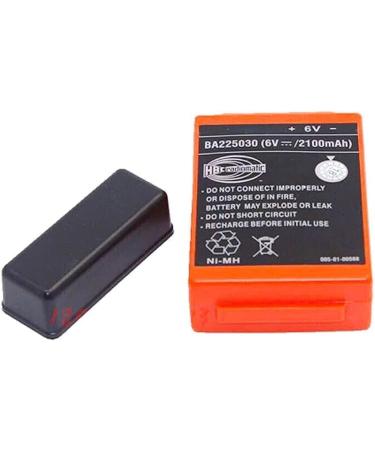 6V 2100mAh HBC Radiomatic BA225030 Rechargeable Battery - Ideal for HBC Crane Remote Control Pump Truck | International Shipping Available - Buy Online on SooperMarket.com