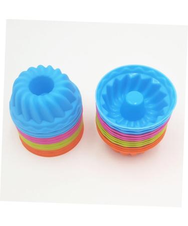 12 Pcs Muffin Cup Cake Silicone Cup medium - Buy Online on SooperMarket.com