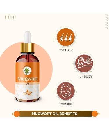 Crysalis Mugwort Oil 100% Natural Pure Undiluted Uncut Essential Oil 15ml/0.50fl oz with dropper 15 ml (Pack of 1) - Buy Online on SooperMarket.com