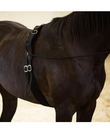 Horze Lunging Surcingle - Black Nylon - Pony Size - Buy Online on SooperMarket.com