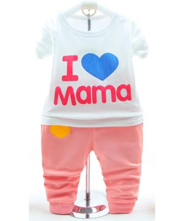 Yao Baby Girls 3 Piece Set - T-Shirt, Vest, Pants - Light Pink (2-3 Years) - Buy Online on SooperMarket.com
