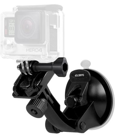 Sametop Suction Cup Mount for GoPro, DJI, and Action Cameras - Ideal for Car Windshield - Buy Online on SooperMarket.com