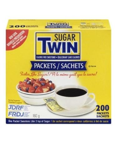 SUGAR TWIN Sweetener 200 Count