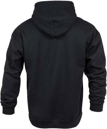 Gildan Adult Fleece Hooded Sweatshirt - G18500 - Medium Black - Buy Online on SooperMarket.com