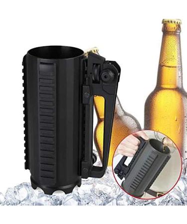Y-PRESS Tactical Beer Cup with Rail and Rear Sight Handle - Outdoor Sport Promotion Cup - Buy Online on SooperMarket.com